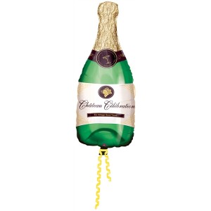 Champagne bottle folieballon