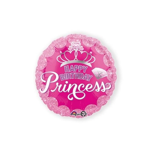 Folieballon princess crown