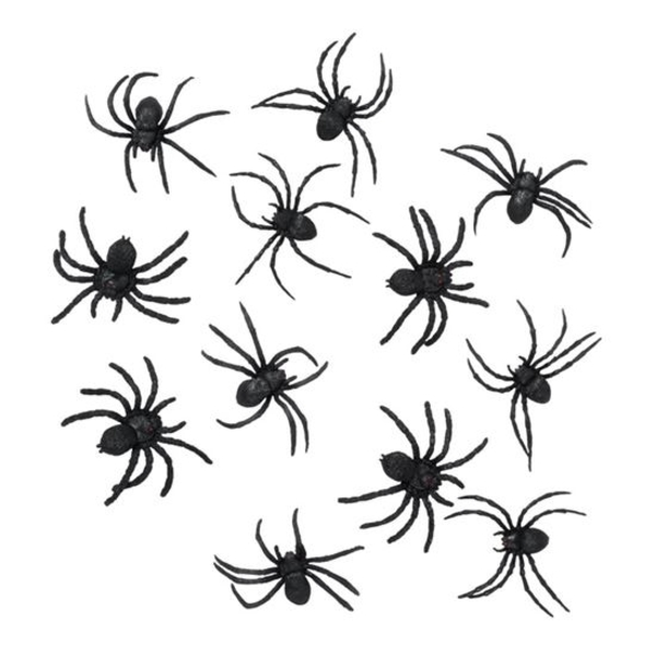 Spinnen zwart