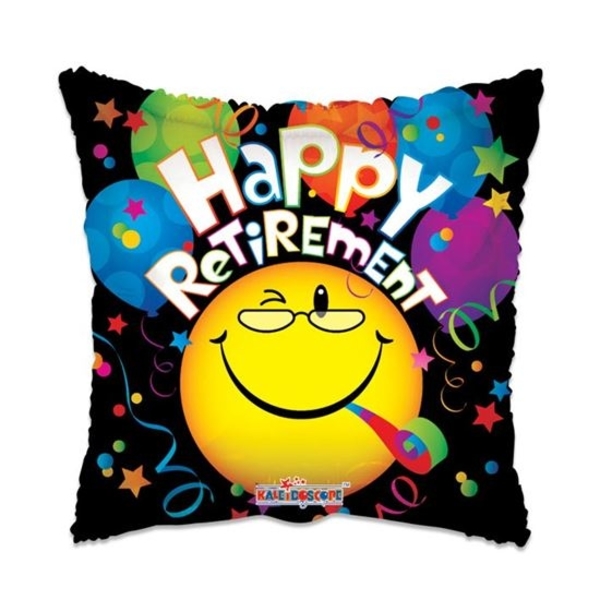 Folieballon Happy retirement