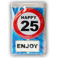 Happy age kaart 25 jaar