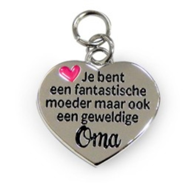 Charm for you moeder-oma