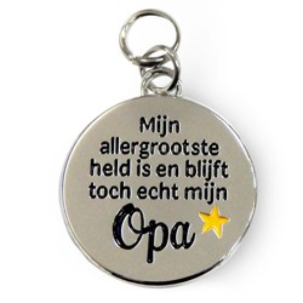 Charm for you liefste opa