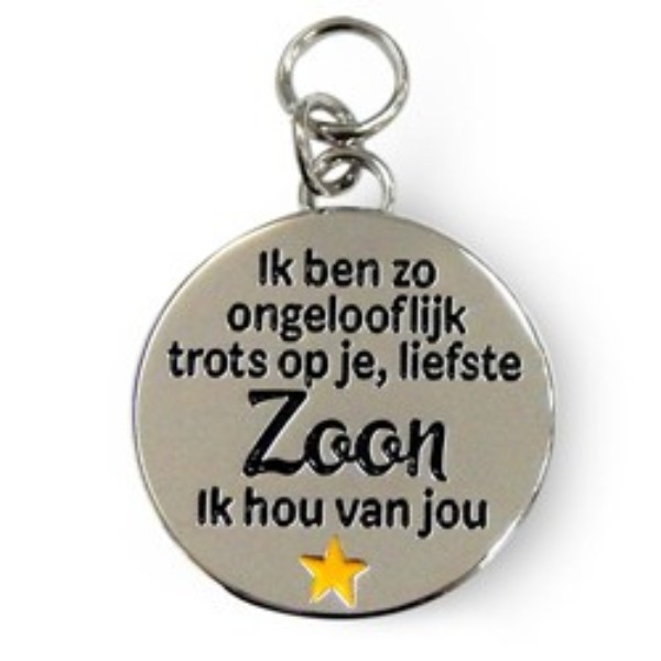 Charm for you liefste zoon