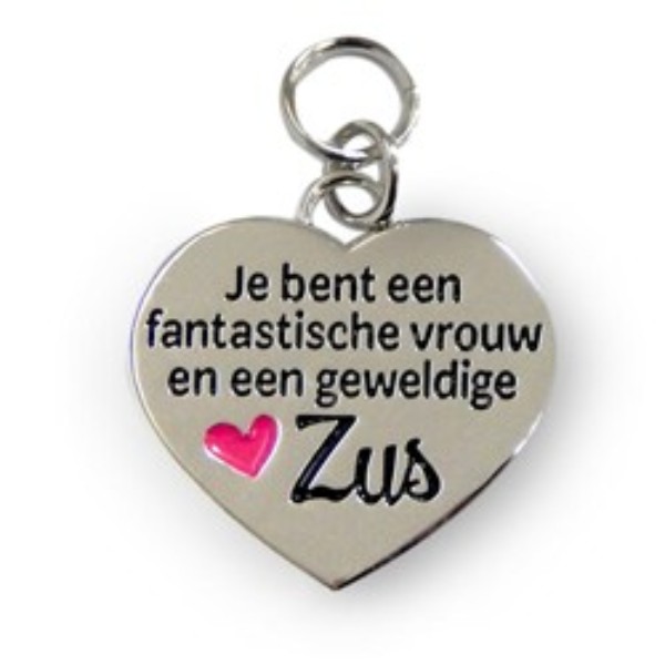 Charm for you liefste zus