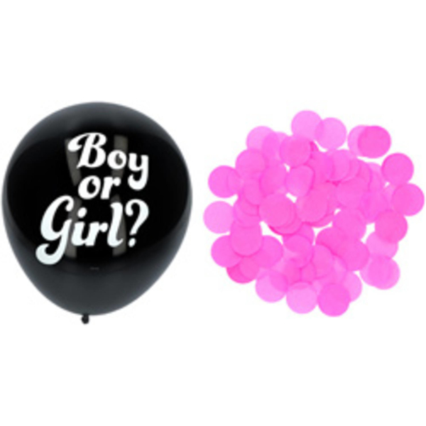 Ballonnen gender reveal girl