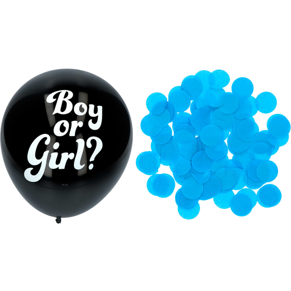 Ballonnen gender reveal boy