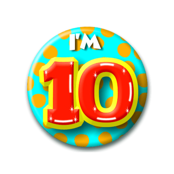 Button I'm 10