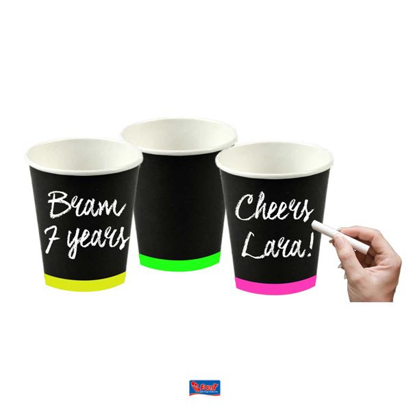 Writeable cups