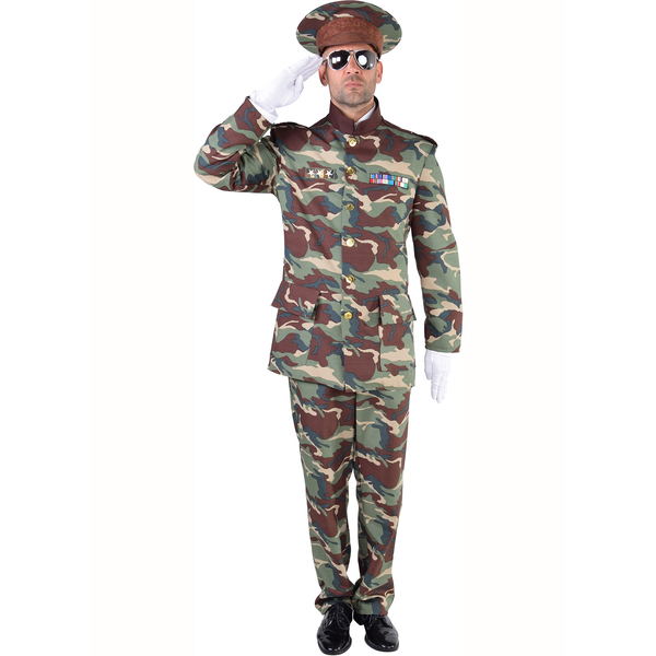 Onze onderneming Gewend haar Officier camouflage mt L - goedkope feestartikelen bestellen  carnavalskleding uniform