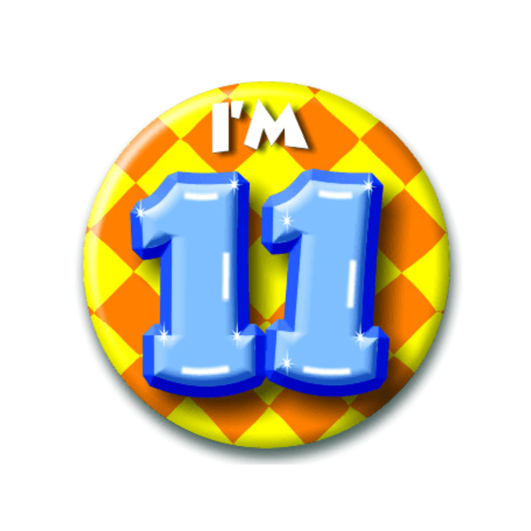 Button I'm 11