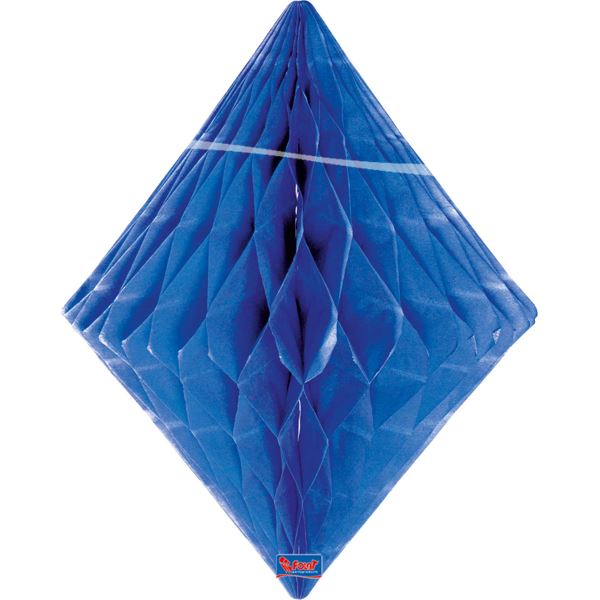 Honeycomb diamant blauw