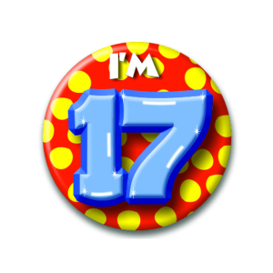 Button I'm 17