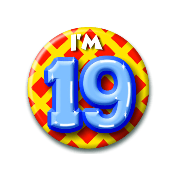 Button I'm 19