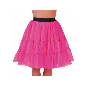 Petticoat middel lang pink