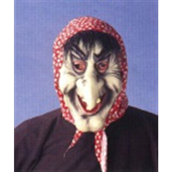 Masker heks met hoofddoek