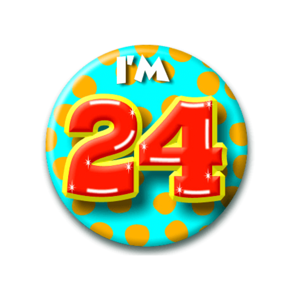 Button I'm 24