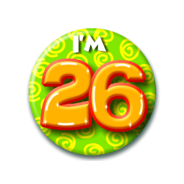Button I'm 26