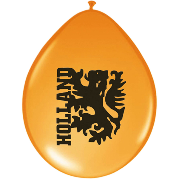Ballonnen oranje Holland leeuw