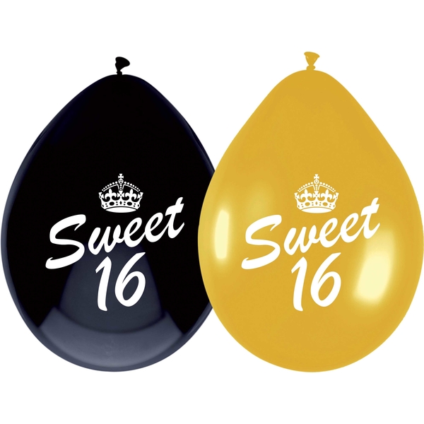 Ballonnen sweet 16