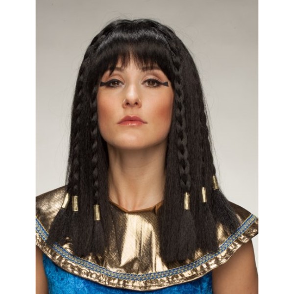 Damespruik Cleopatra lang