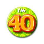 Button I'm 40