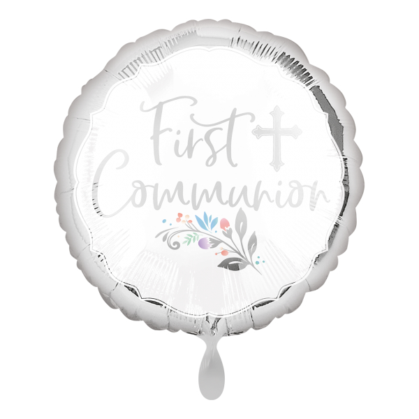 Folieballon 1st communion holy day