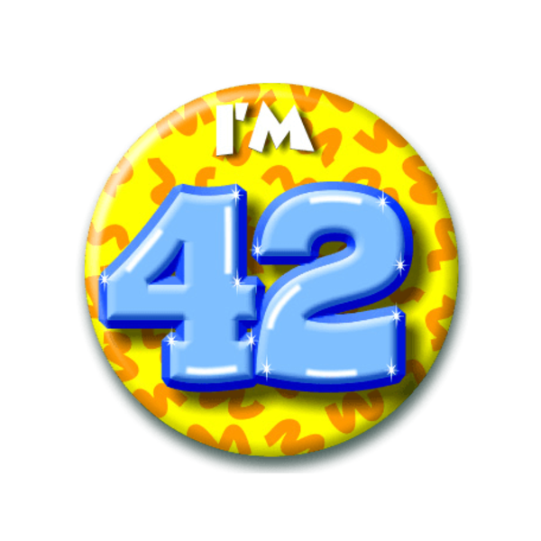 Button I'm 42