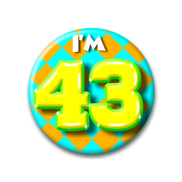 Button I'm 43