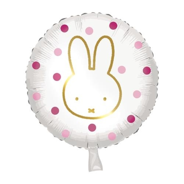 Folieballon Nijntje roze 45 cm