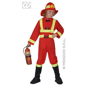 Brandweerman fiberoptisch