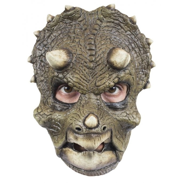 Face masker Triceratops
