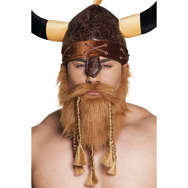 Baard met snor Viking