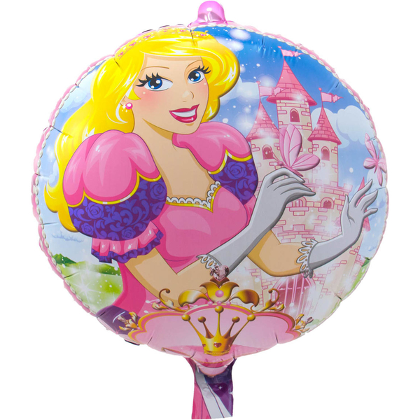 Folieballon Roze prinses
