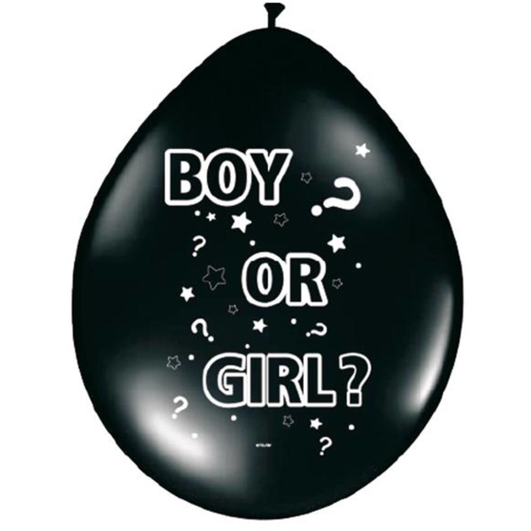 Gender reveal ballonnen