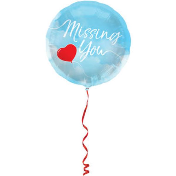 Folieballon Missing you