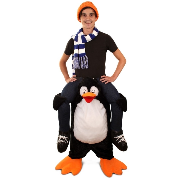 Kostuum gedragen door pinguin