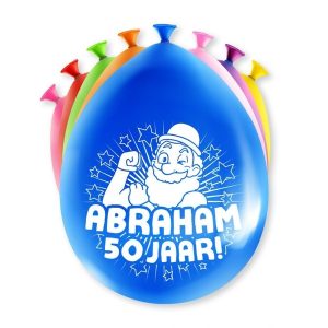 Party balloons - abraham