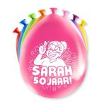 Party balloons - sarah