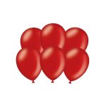 Party balloons - metallic ruby