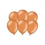 Party balloons - metallic chrome copper