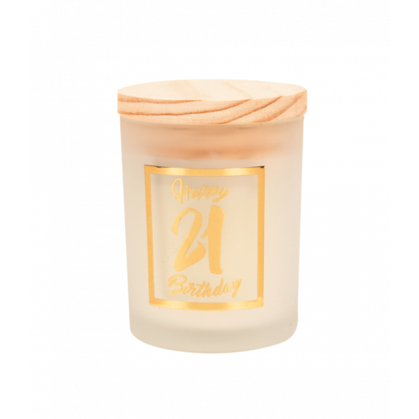 Scented candle rose-gold 21