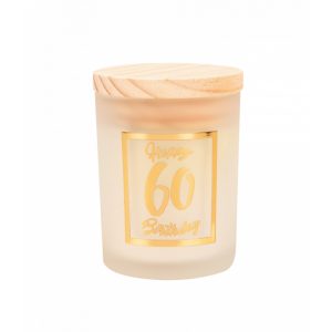 Scented candle white-rose gold 60