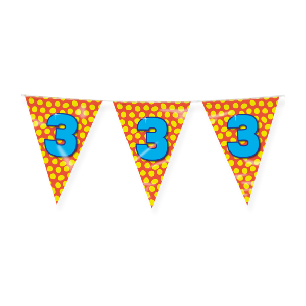 Happy party flags 3