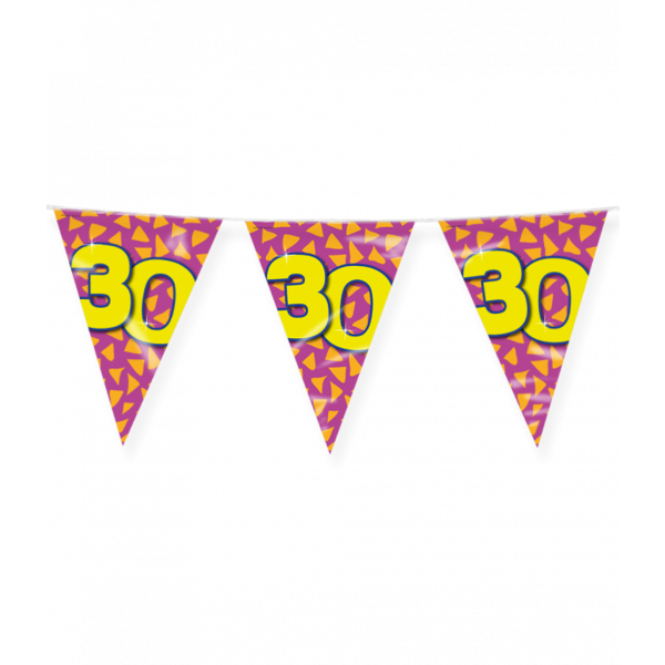 Happy party flags 30