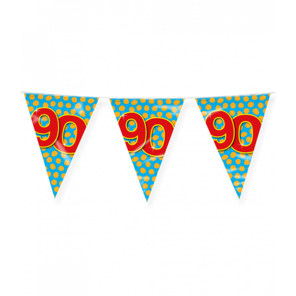 Happy party flags 90