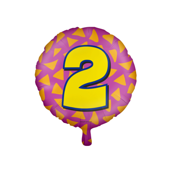 Folieballon happy foil 2
