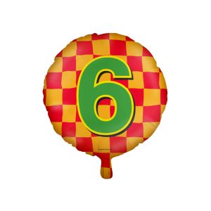 Folieballon happy foil 6