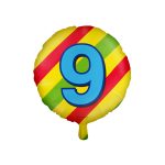 Folieballon happy foil 9