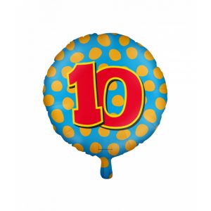 Folieballon happy foil 10